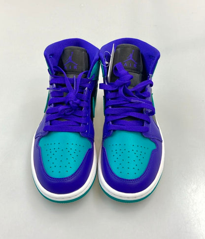 美品 ナイキ ミドルカットスニーカー AIR JORDAN 1 MID BQ6472-502 レディース SIZE 23.5 (M) NIKE