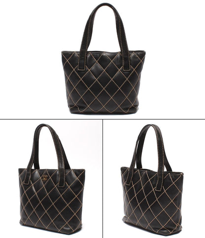 CHANEL トートバッグ ゴールド金具 7番台 ワイルドステッチ ココマーク A18126 レディース シャネル