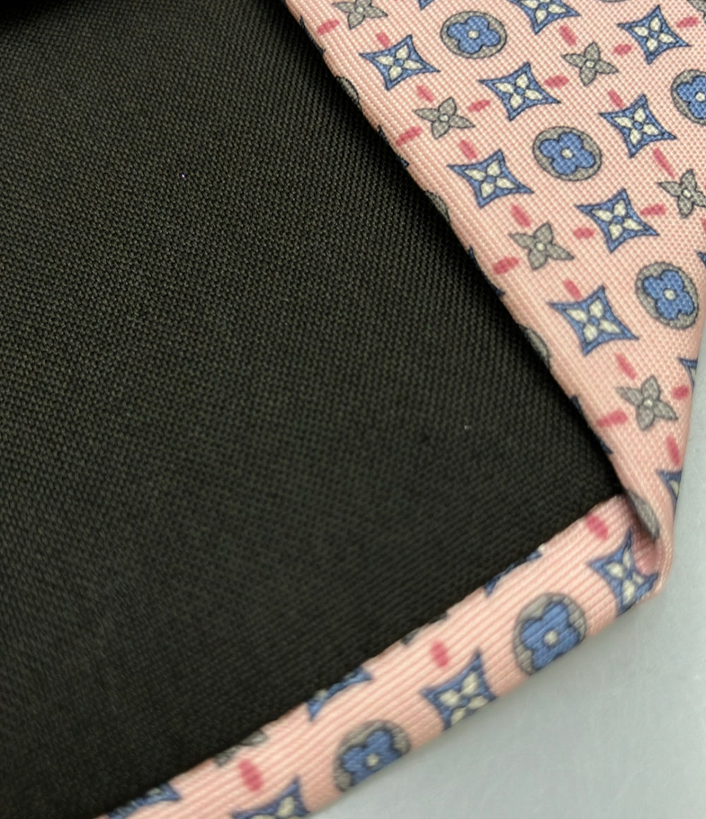 LOUIS VUITTON ネクタイ シルク100% モノグラム メンズ ルイ・ヴィトン