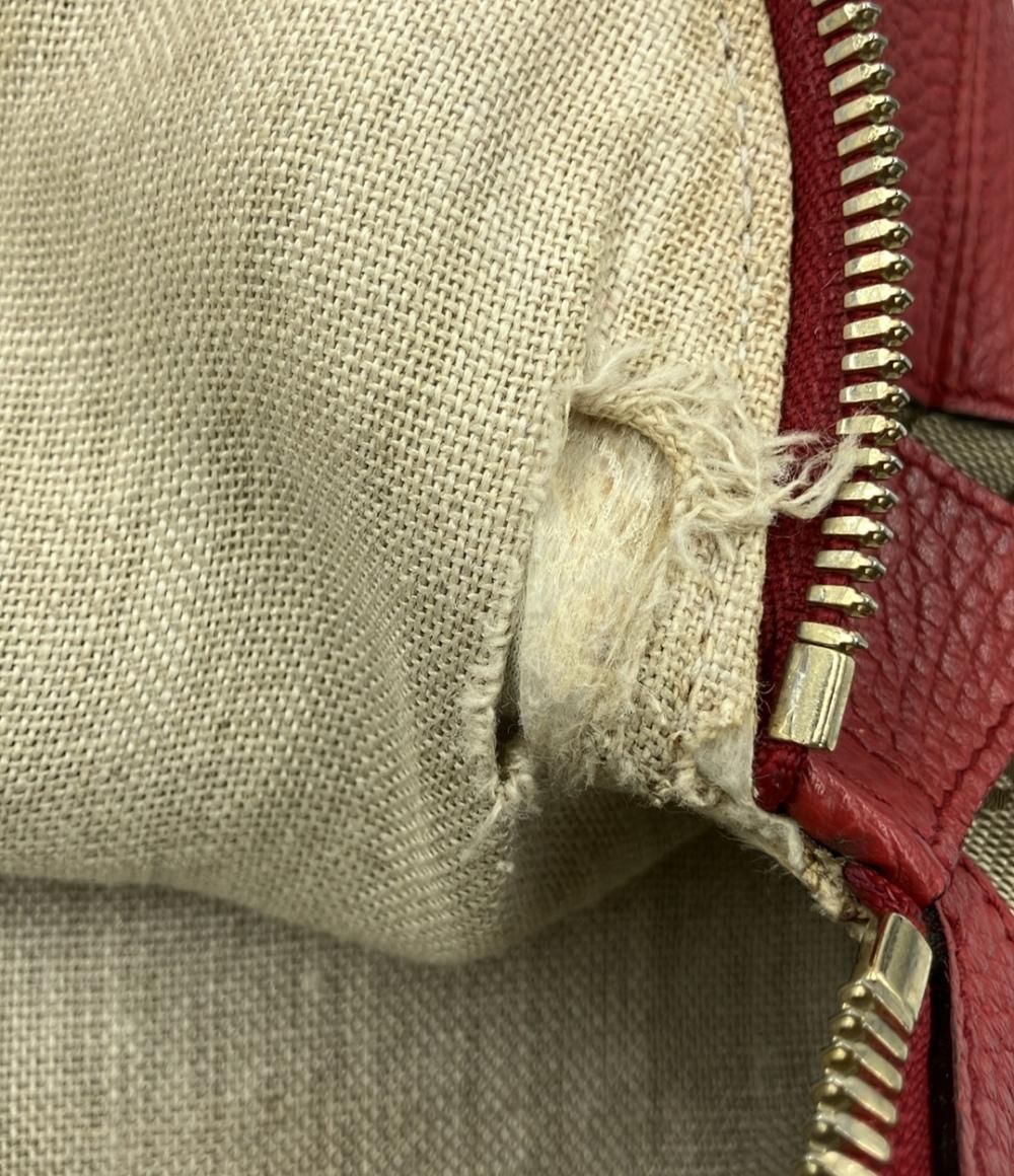 訳あり GUCCI トートバッグ GGキャンバス 449243 524947 レディース グッチ