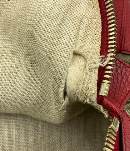 訳あり GUCCI トートバッグ GGキャンバス 449243 524947 レディース グッチ