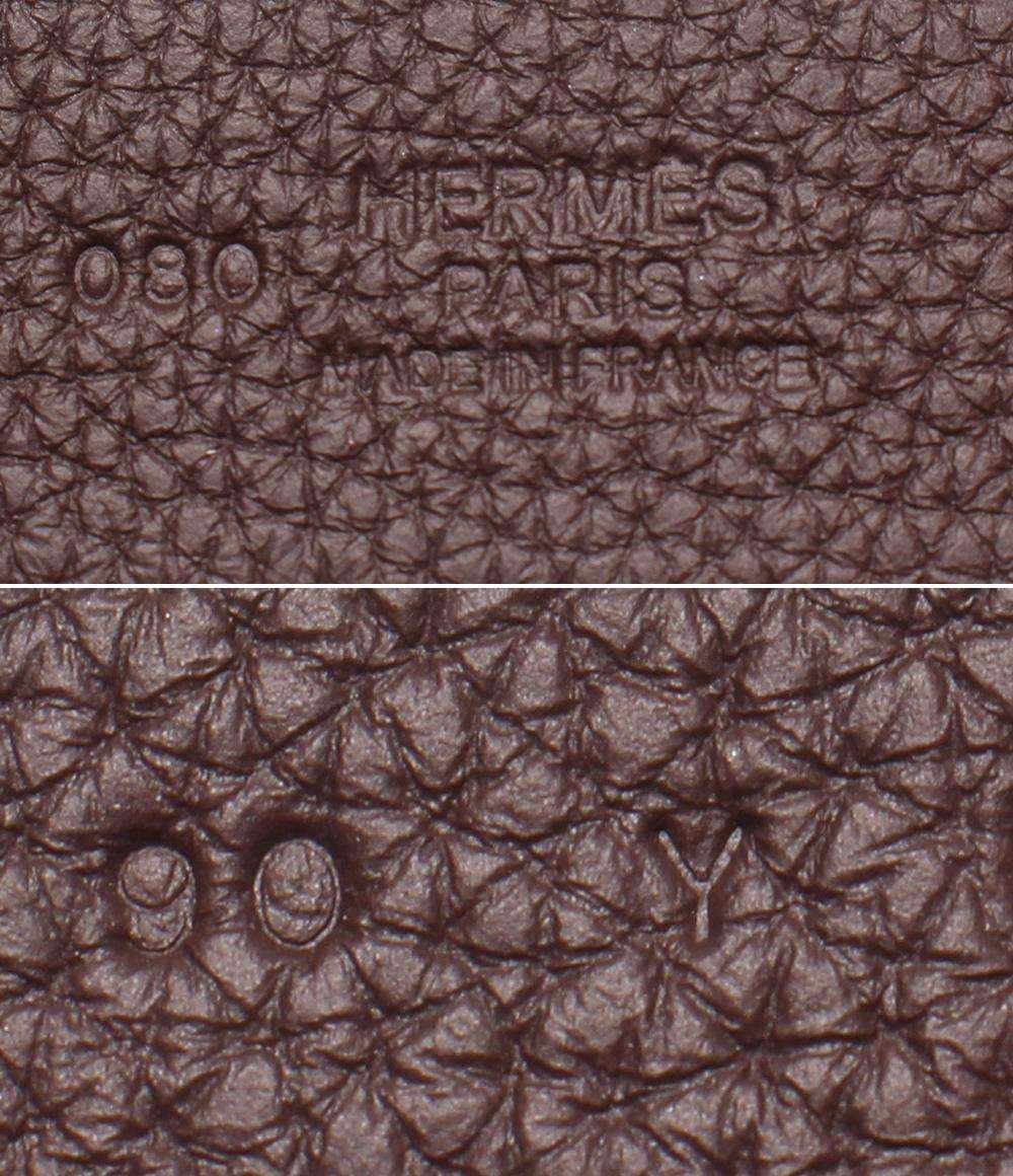 美品 HERMES ベルト Y刻印 Hバックル シルバー金具 リバーシブル コンスタンス メンズ エルメス