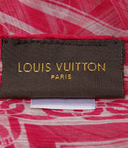 美品 LOUIS VUITTON ストール シルク100％ ベルト柄 M78683 レディース ルイ・ヴィトン