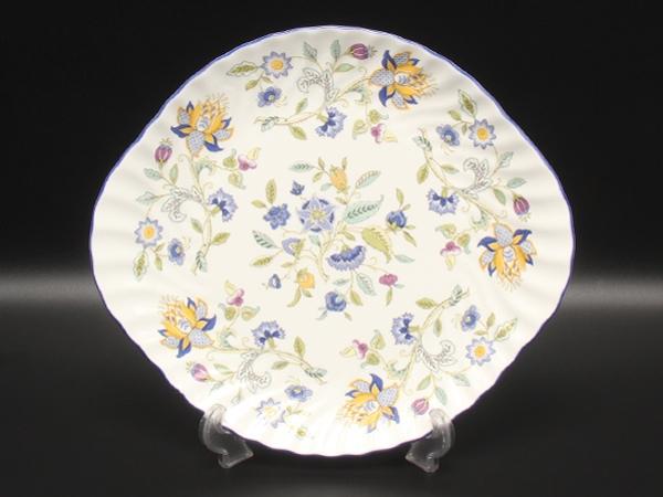 美品 Minton B&Bプレート 皿 27cm ハドンホールブルー ミントン