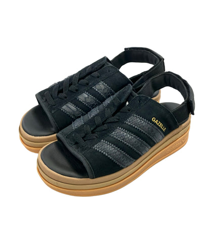 美品 adidas ストラップサンダル 厚底 GAZELLE BOLD SANDALS HQ4688 レディース SIZE 23.5 アディダス