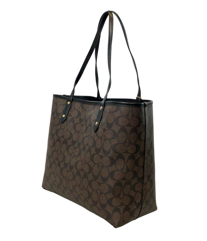 美品 COACH トートバッグ リバーシブル シグネチャー F36658 レディース コーチ