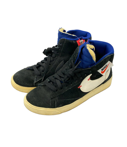 NIKE ハイカットスニーカー サイドジップ W BLAZER MID REBEL BQ4022-005 レディース SIZE 23.5 ナイキ
