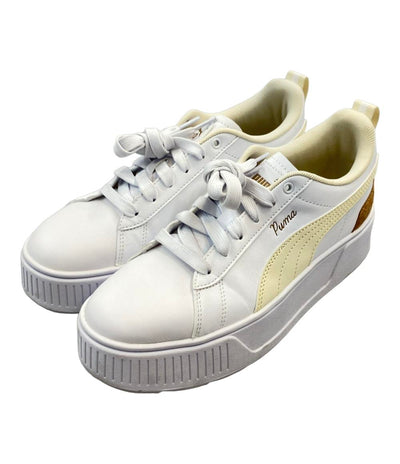 PUMA ローカットスニーカー 厚底 カルメン コルク 397626-01 レディース SIZE 24.0 (L) プーマ