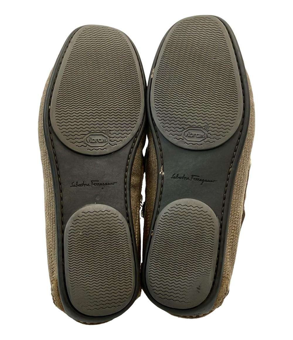 Salvatore Ferragamo デッキシューズ メンズ SIZE 6 1/2 2E (24.5cm