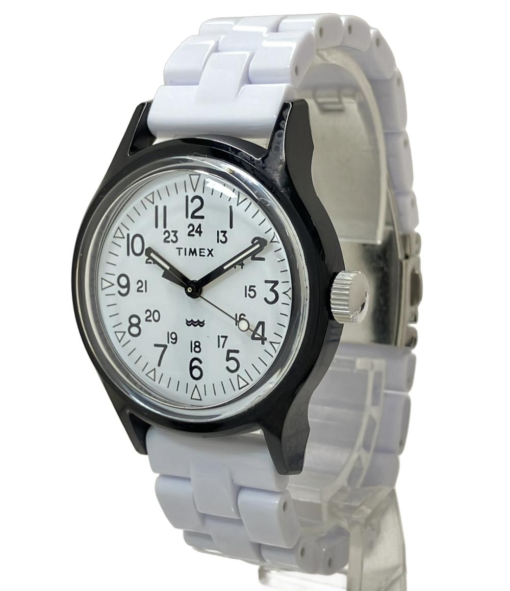 タイメックス 腕時計 クオーツ ホワイト メンズ TIMEX