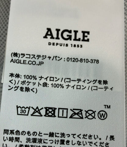 AIGLE ロングフーデッドジャケット 透湿 防水   撥水 ダブルジップ スナップボタン ZBFAG94 レディース エーグル