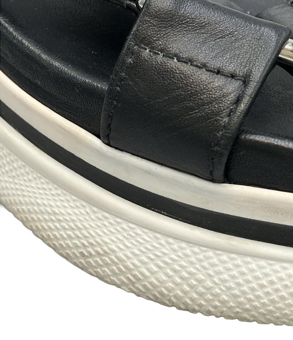 PRADA アンクルストラップサンダル 厚底 1X657L レディース SIZE 35.5 (M) プラダ