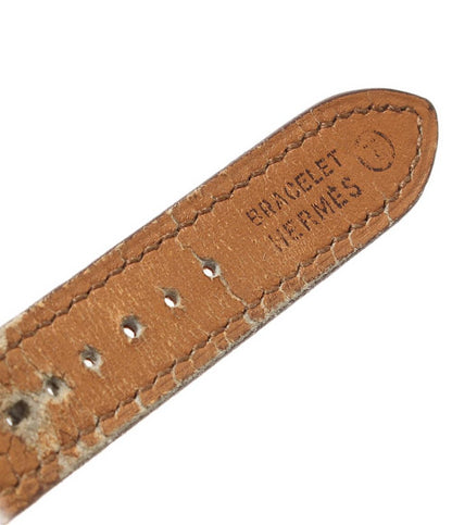 HERMES 腕時計 セリエ クオーツ ホワイト メンズ エルメス