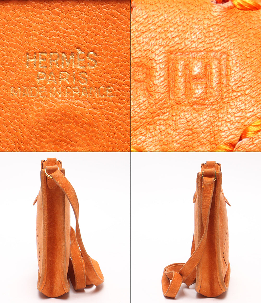HERMES ショルダーバッグ 斜め掛け □H刻印 ゴールド金具 エブリンTPM レディース エルメス