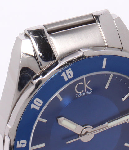 Calvin klein 腕時計 プレイ Play クオーツ ブルー K2W21Z メンズ カルバンクライン