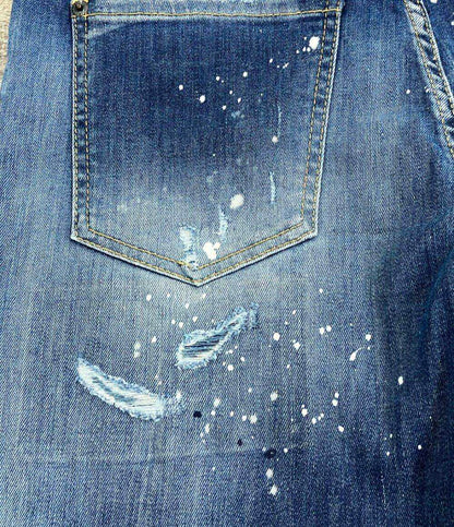 DSQUARED2 リペアペンキ加工 デニムパンツ レディース SIZE 38 ディースクエアード