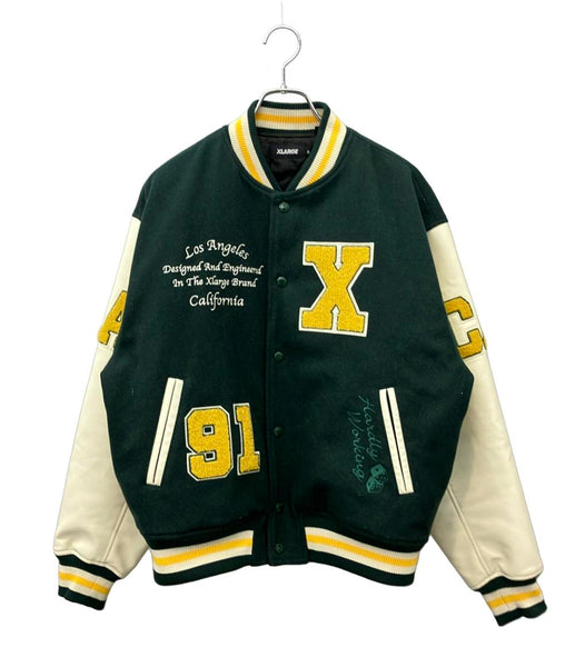 XLARGE スタジャン ストリート 101234021009 メンズ SIZE M エクストラ