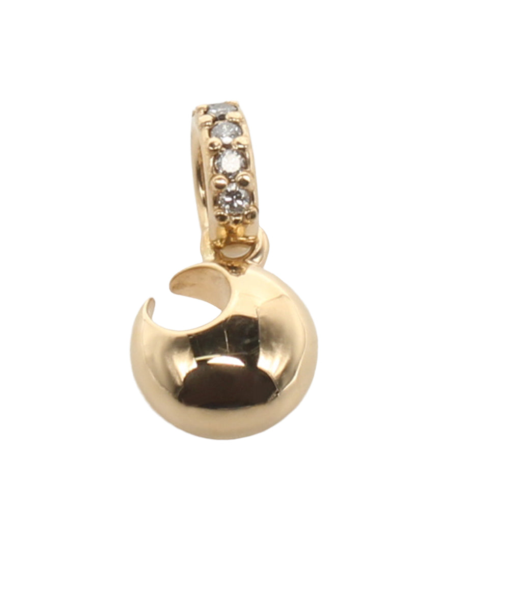 美品 STAR JEWELRY ペンダントトップ K18 ダイヤ 0.075ct レディース スタージュエリー
