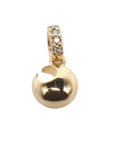 美品 STAR JEWELRY ペンダントトップ K18 ダイヤ 0.075ct レディース スタージュエリー