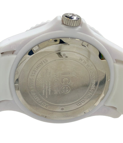 ice watch 腕時計 クオーツ ホワイト メンズ アイスウォッチ