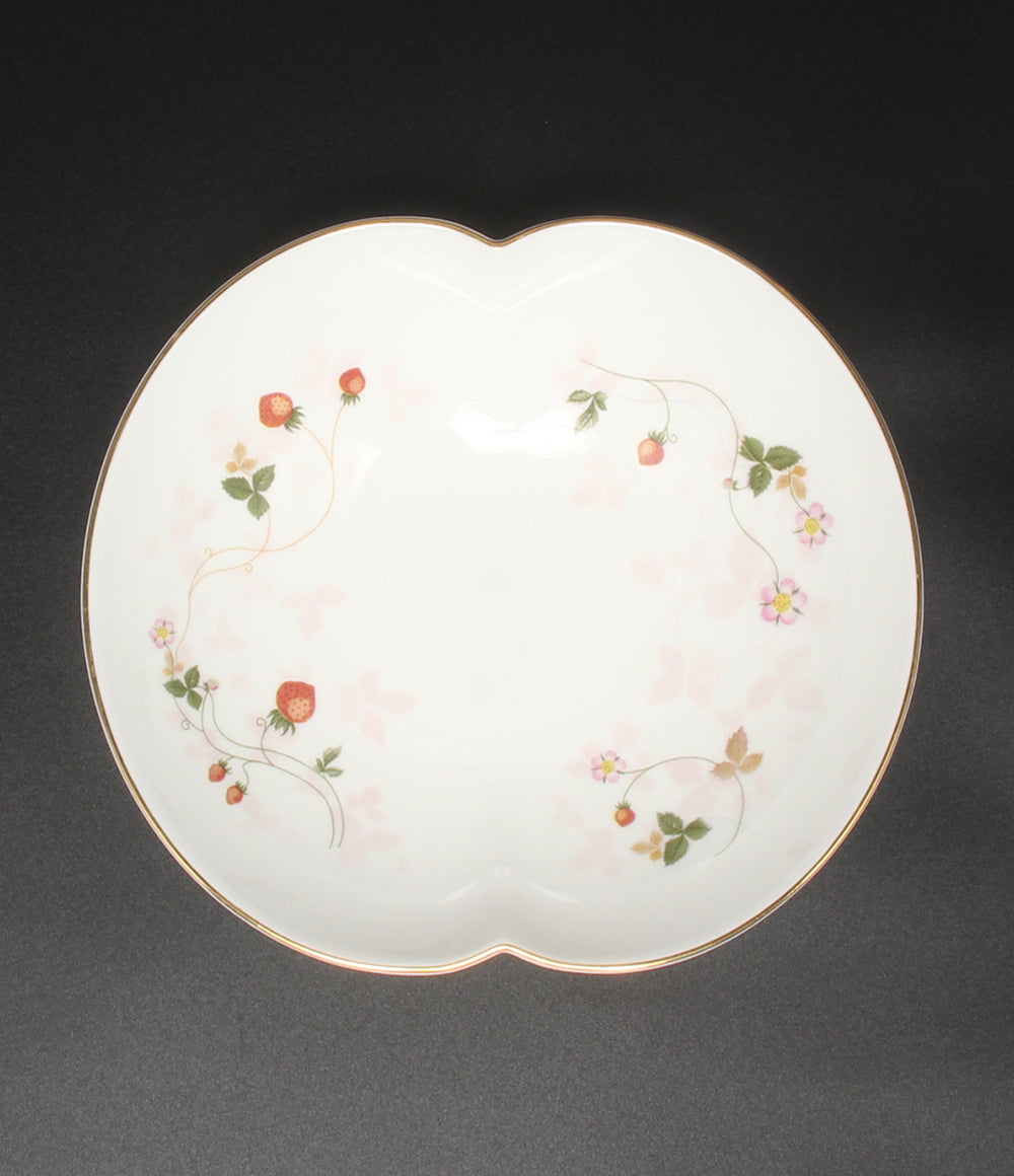 美品 ウェッジウッド マリアージュボウル 皿 2点セット 20cm ワイルドストロベリー  美品 WEDGWOOD マリアージュボウル 皿 2点セット 20cm ワイルド