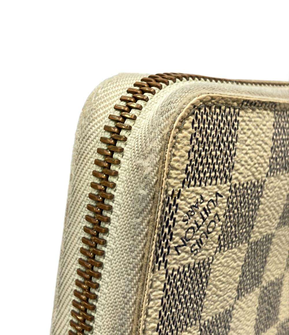 LOUIS VUITTON ラウンドファスナー長財布 ジッピーウォレット ダミエ アズール N60019 レディース メンズ ルイ・ヴィトン