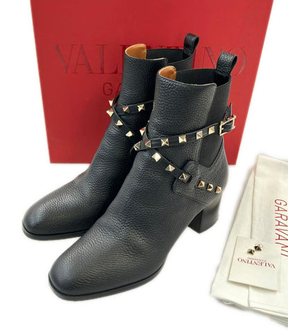 Valentino Garavani ロックスタッズ アンクルブーツ レディース SIZE 39 ヴァレンティノ・ガラヴァーニ