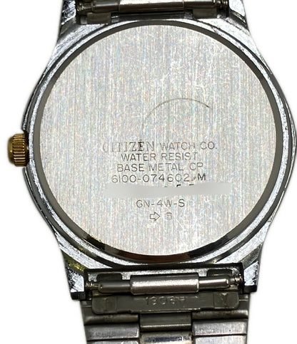 CITIZEN 腕時計 クオーツ 6100-074602 メンズ シチズン