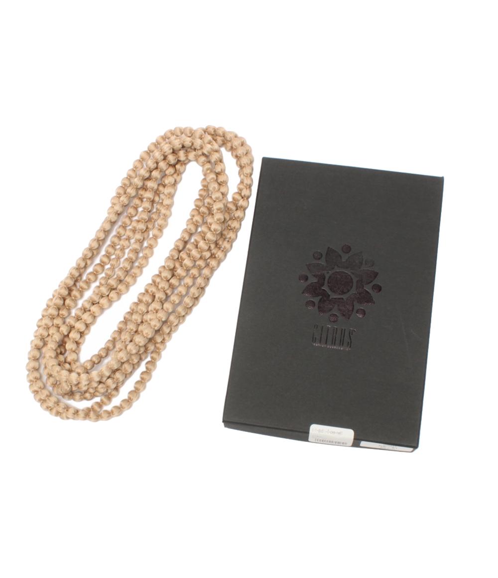 美品 シトラス ロングネックレス シルクボール レディース CITRUS