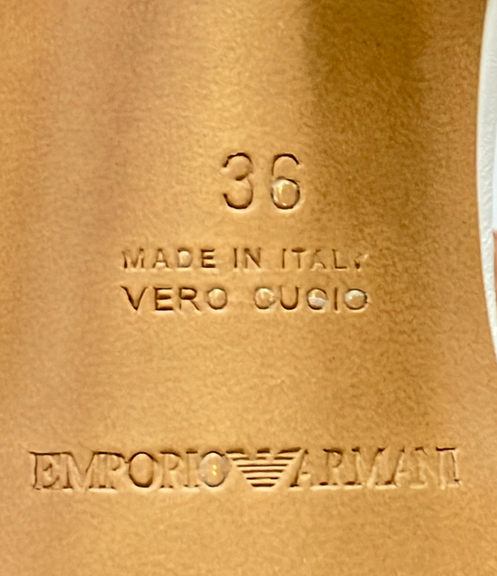 Emporio Armani ポインテッドトゥミュール レディース SIZE 36 エンポリオ・アルマーニ