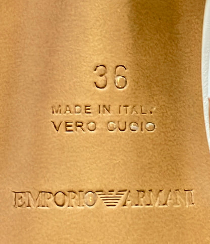 Emporio Armani ポインテッドトゥミュール レディース SIZE 36 エンポリオ・アルマーニ