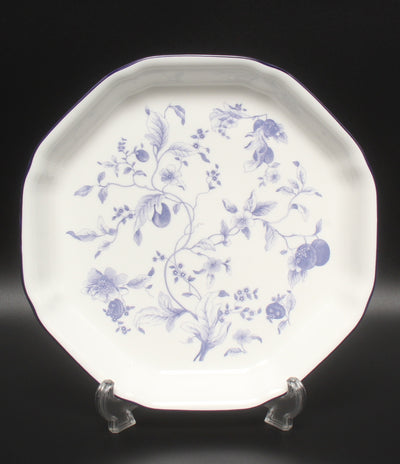 美品 WEDGWOOD オクタゴナルディッシュ 皿 24cm ブループラム ウェッジウッド