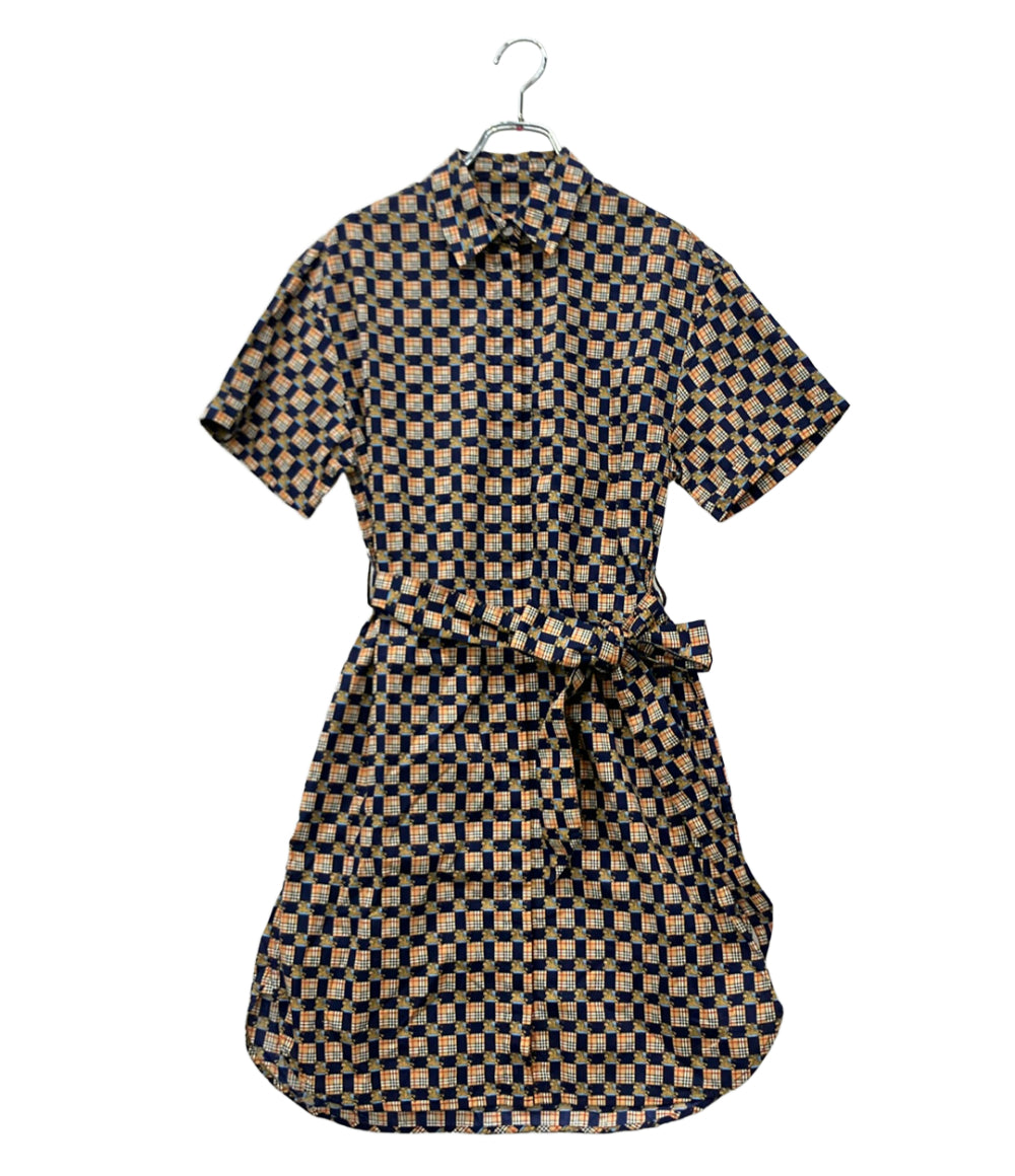 BURBERRY LONDON 半袖 ワンピース 8002999 レディース SIZE 36 バーバリーロンドン