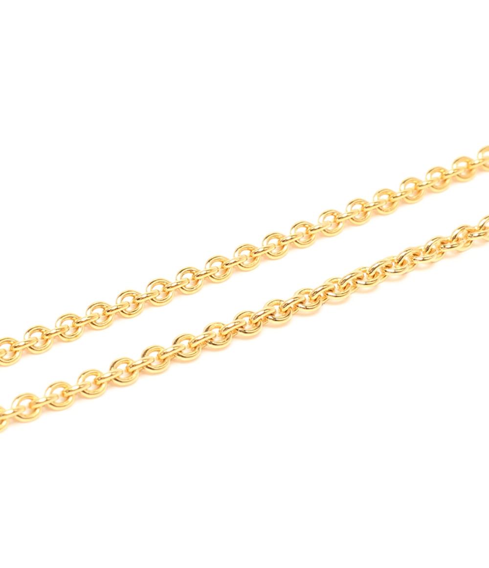 美品 HERMES ネックレス コルH ゴールド金具 レディース エルメス