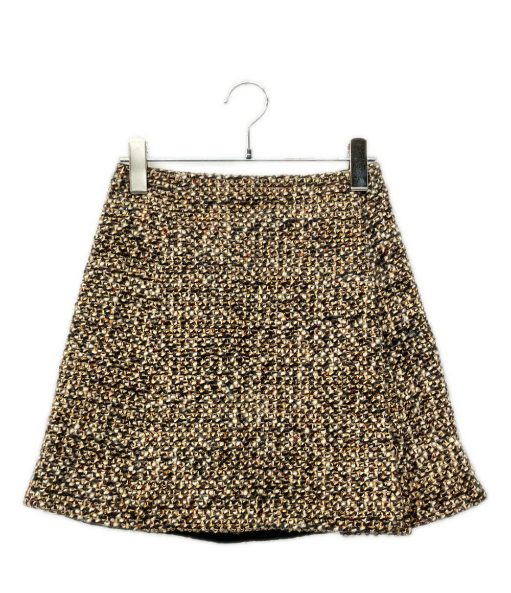 LOUIS VUITTON ツイード ミニスカート RW202W XFF FJSK05 レディース SIZE 34 (S) ルイ・ヴィトン