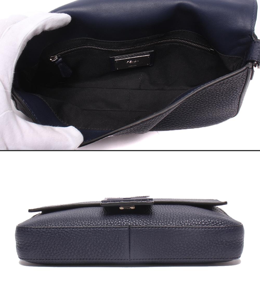 FENDI 2WAYショルダーバッグ ボディバッグ 斜め掛け マンマバケット メンズ フェンディ