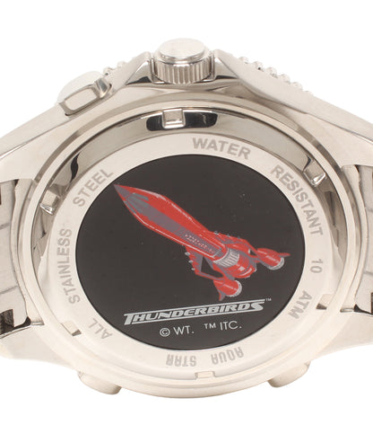 美品 腕時計 THUNDERBIRDS サンダーバード3号 クオーツ ブラック系 メンズ