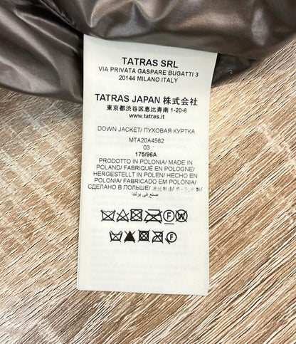 タトラス ダウンジャケット フード取り外し可能 MTA20A4562 メンズ SIZE 03 175/96A (L) TATRAS