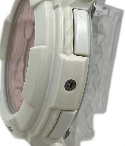 美品 CASIO 腕時計 Baby-G クオーツ ピンク BGA-131 レディース カシオ