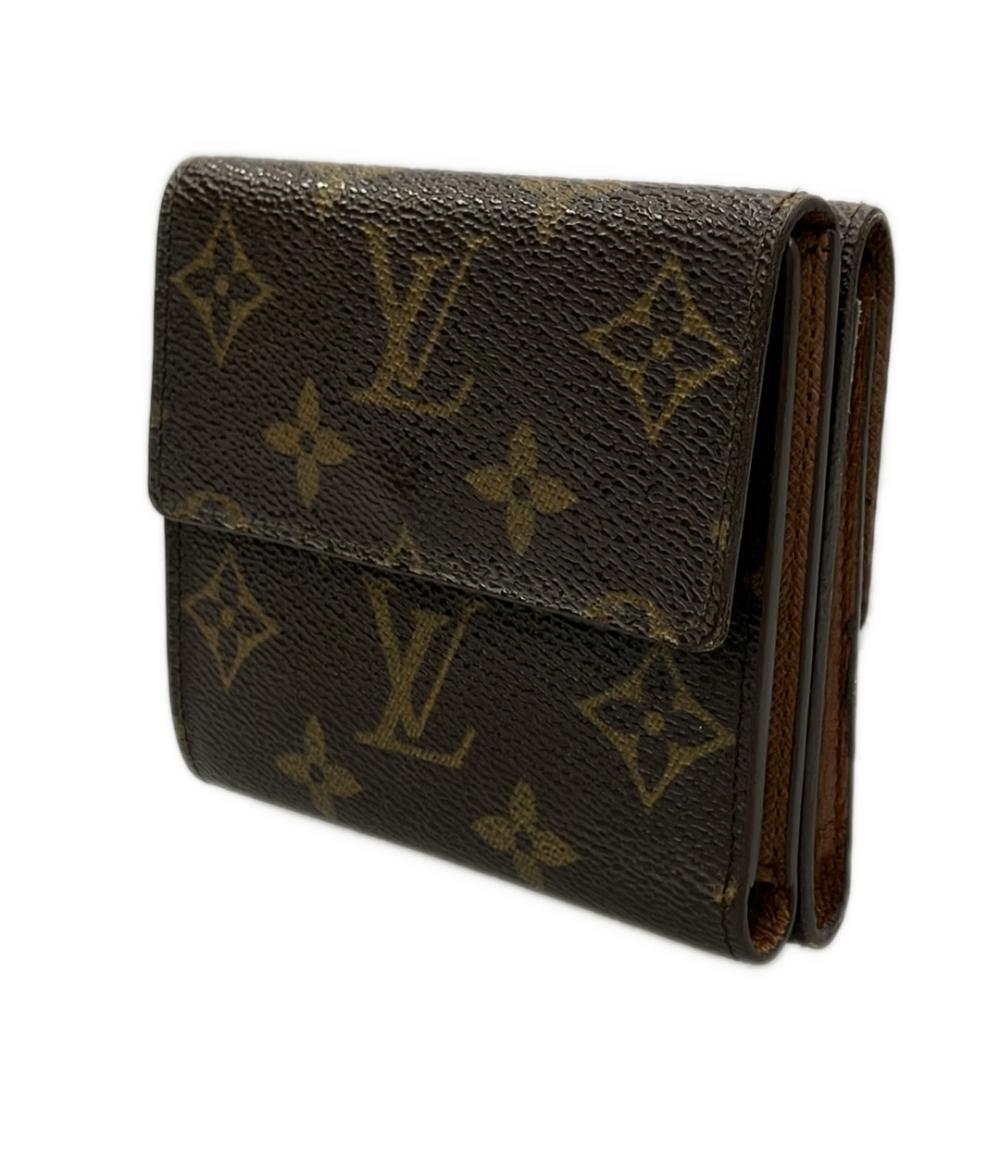 ルイヴィトン 二つ折り財布 ポルトモネビエカルトクレディ モノグラム M61652 レディース LOUIS VUITTON