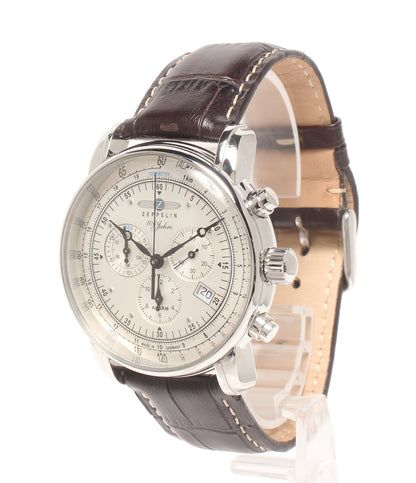 美品 ZEPPELIN 腕時計 100周年記念 クオーツ 7680-1 メンズ ツェッペリン
