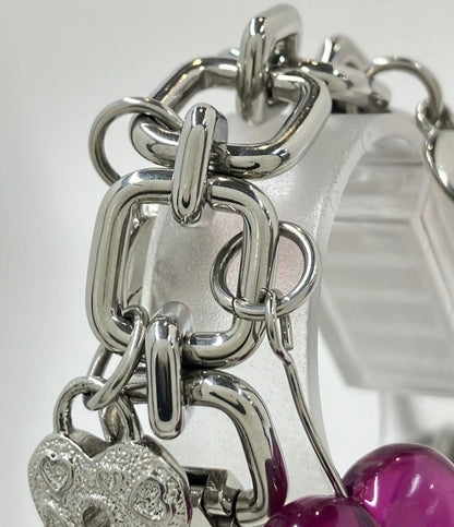 フォッシル ③-34  602 FOSSIL腕時計 クオーツ シルバー e レディース