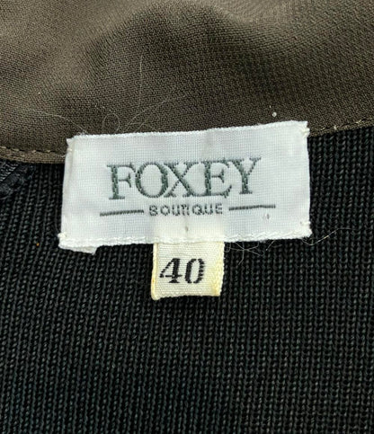 美品 フォクシー 半袖ワンピース レディース SIZE 40 (L) FOXEY