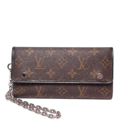 LOUIS VUITTON 三つ折り長財布 ポルトフォイユ ロン モノグラム マカサー M60168 メンズ ルイ・ヴィトン
