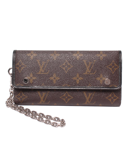LOUIS VUITTON 三つ折り長財布 ポルトフォイユ ロン モノグラム マカサー M60168 メンズ ルイ・ヴィトン