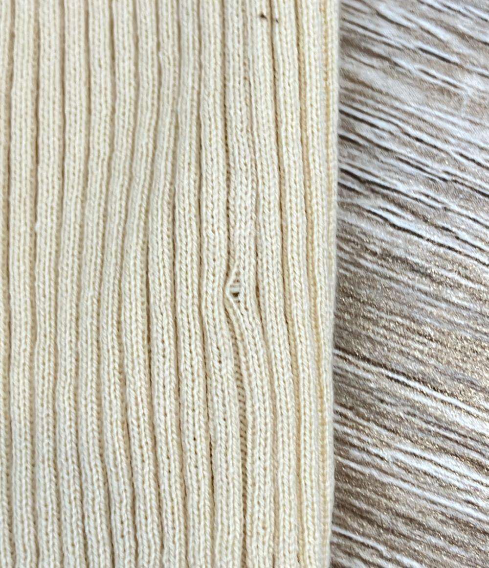 AURALEE 半袖ポロシャツ リブ ニット COTTON HIGH GAUGE RIB KNIT POLO A00P01HR レディース SIZE 1 (S) オーラリー