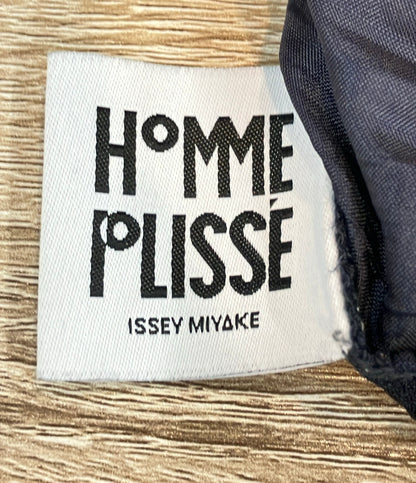 HOMME PLISSE ISSEY MIYAKE イージーパンツ ロング BASIC pleated tapered pants HP55JF153 メンズ SIZE 2 (M) オム プリッセ イッセイミヤケ