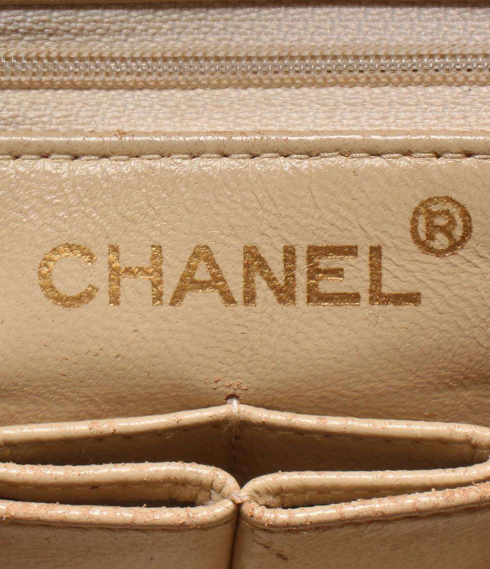 CHANEL チェーンショルダーバッグ ラムスキン ゴールド金具 斜め掛け ミニマトラッセ レディース シャネル