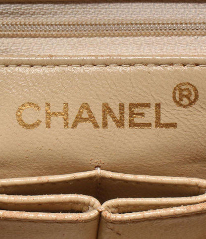 CHANEL チェーンショルダーバッグ ラムスキン ゴールド金具 斜め掛け ミニマトラッセ レディース シャネル