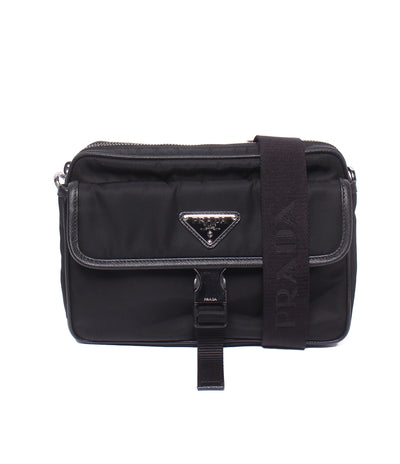 美品 PRADA ショルダーバッグ 斜め掛け RE-NYLON 2VH133 レディース メンズ プラダ